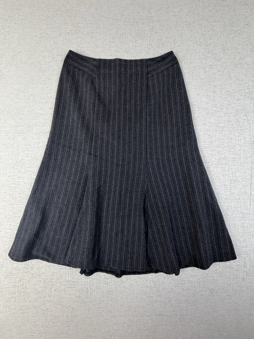 Worthington Womens Skirt Size 8 Black Knee Length Pencil Stretch Career Office